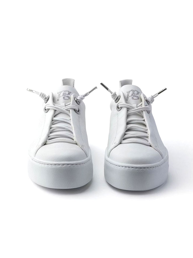 Sneaker, weiß, Ansicht Paar vorne