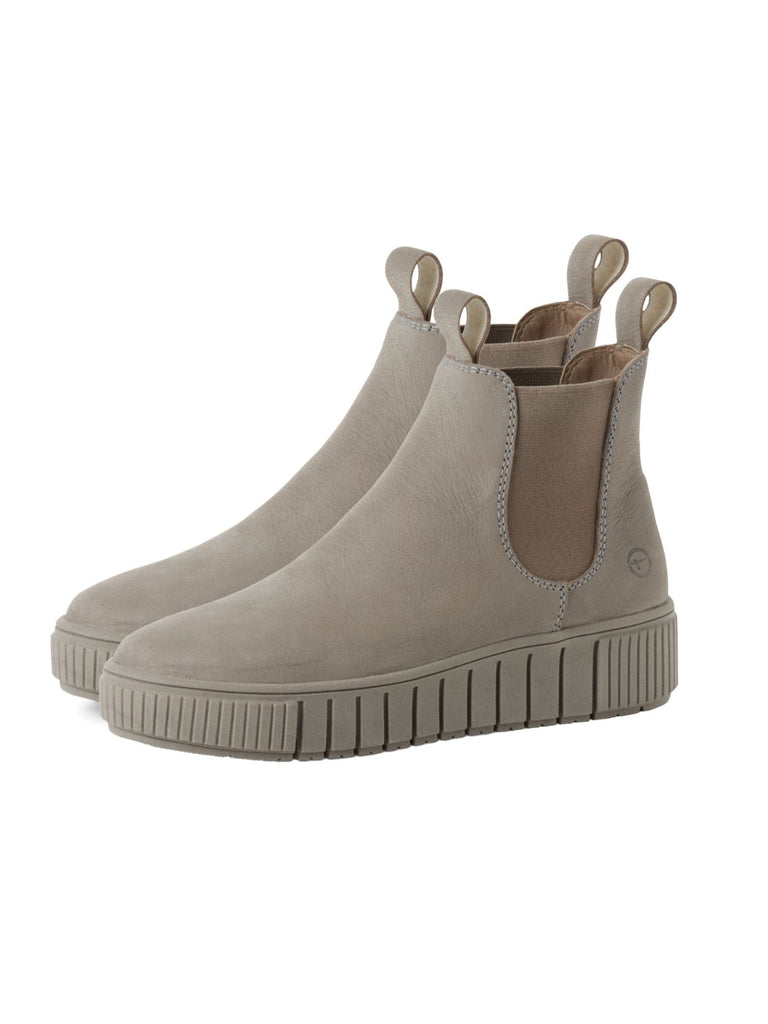 Chelsea Boot, grau, Ansicht seitlich Paar