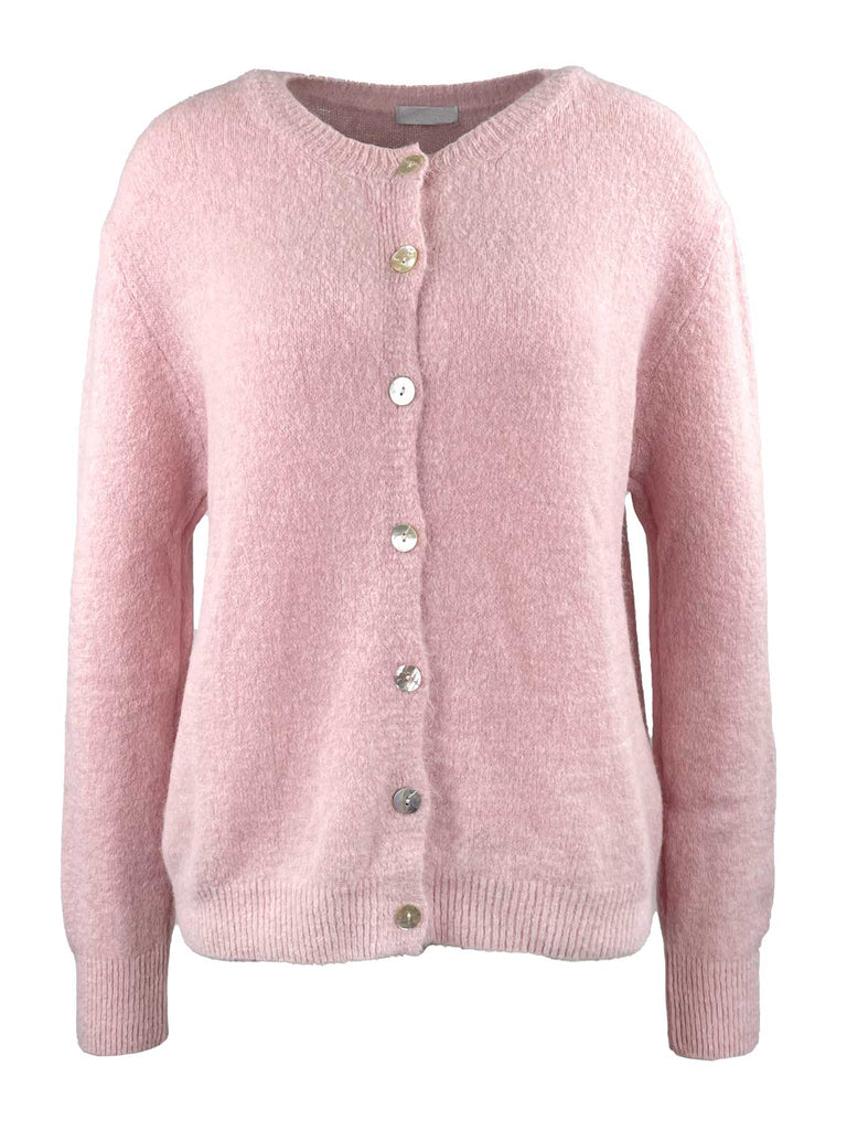 Strickjacke, rose, Ansicht vorne