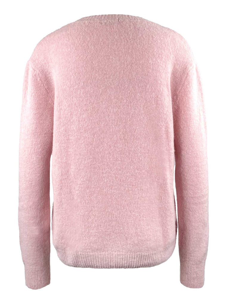 Strickjacke, rose, Ansicht hinten