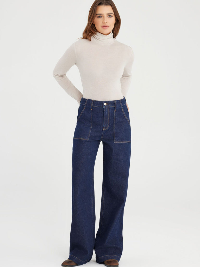 Jeans Lulu raw, Ansicht vorne