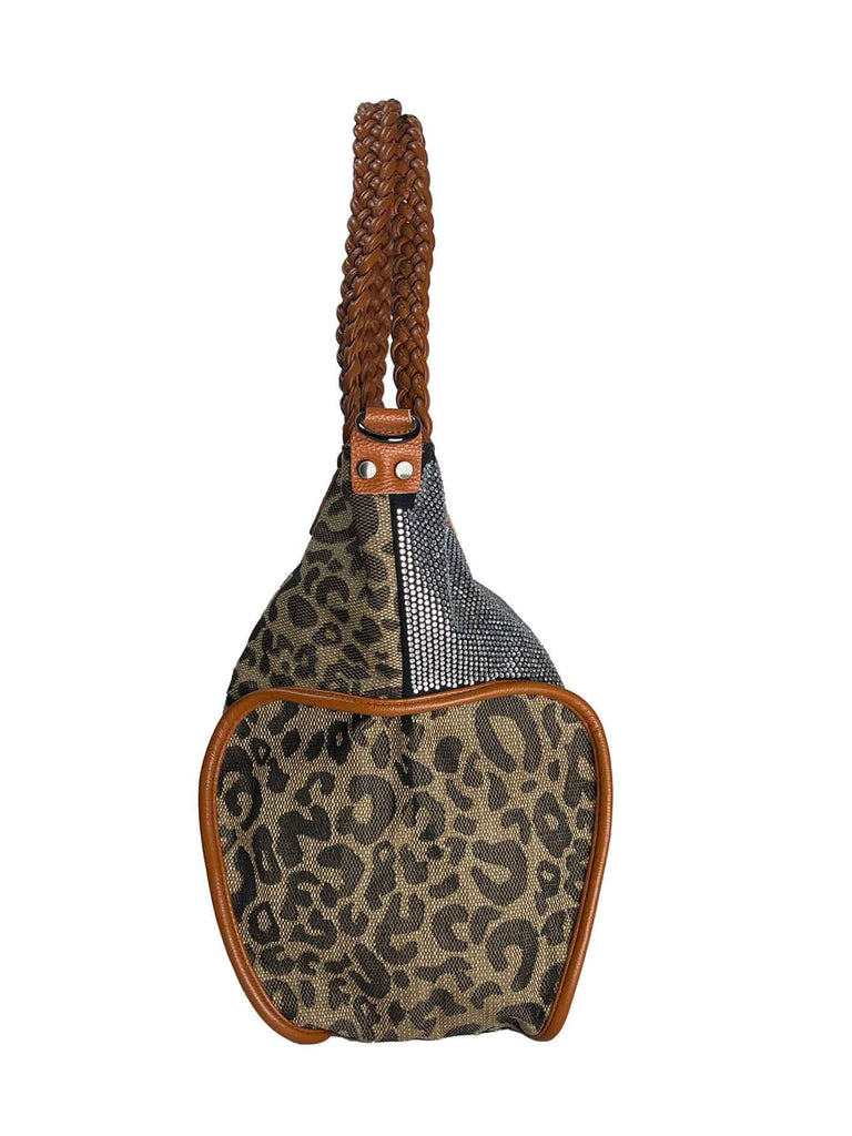 Shopper gemustert leo, Ansicht seitlich