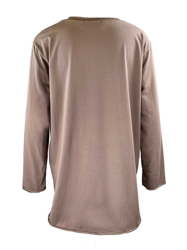 Shirt Namaste creme, Ansicht hinten