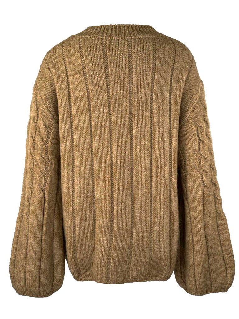 Pullover Zopf cookie, Ansicht hinten