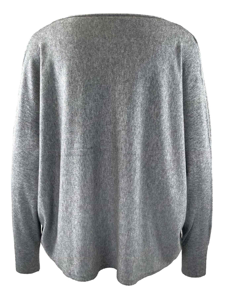 Pullover Glam grau, Ansicht hinten