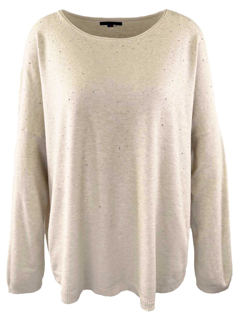 Pullover Cosmic beige, Ansicht vorne