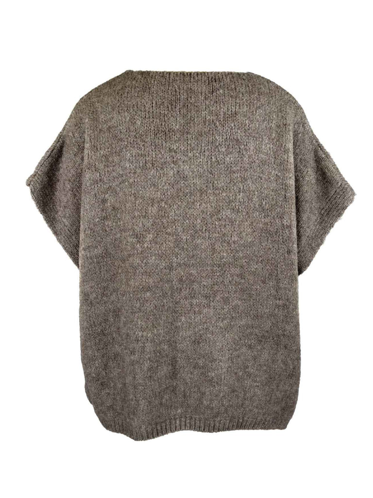 Pullunder Joyce taupe, Ansicht hinten