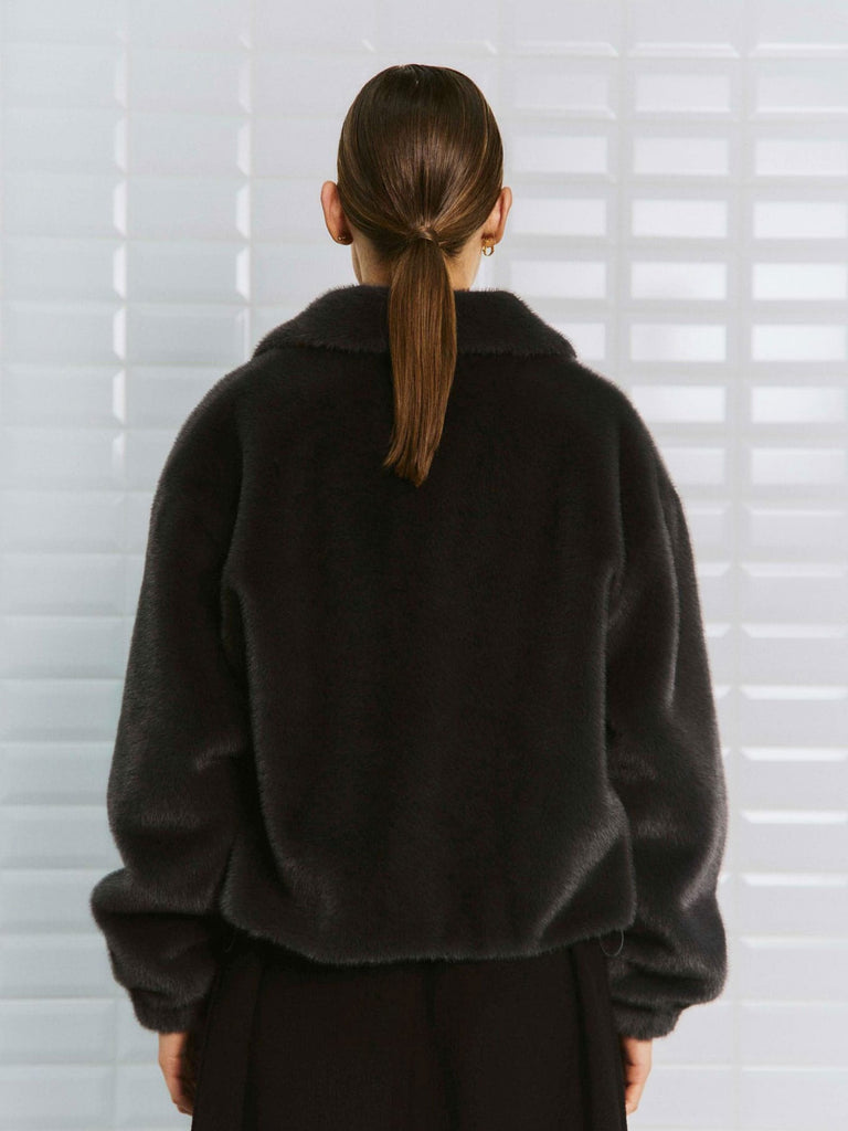 Jacke Nohr darkgrey, Ansicht hinten