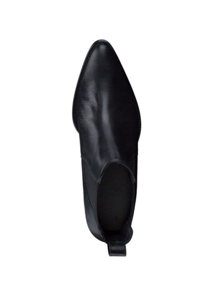 Stiefelette classic calf schwarz, Ansicht oben