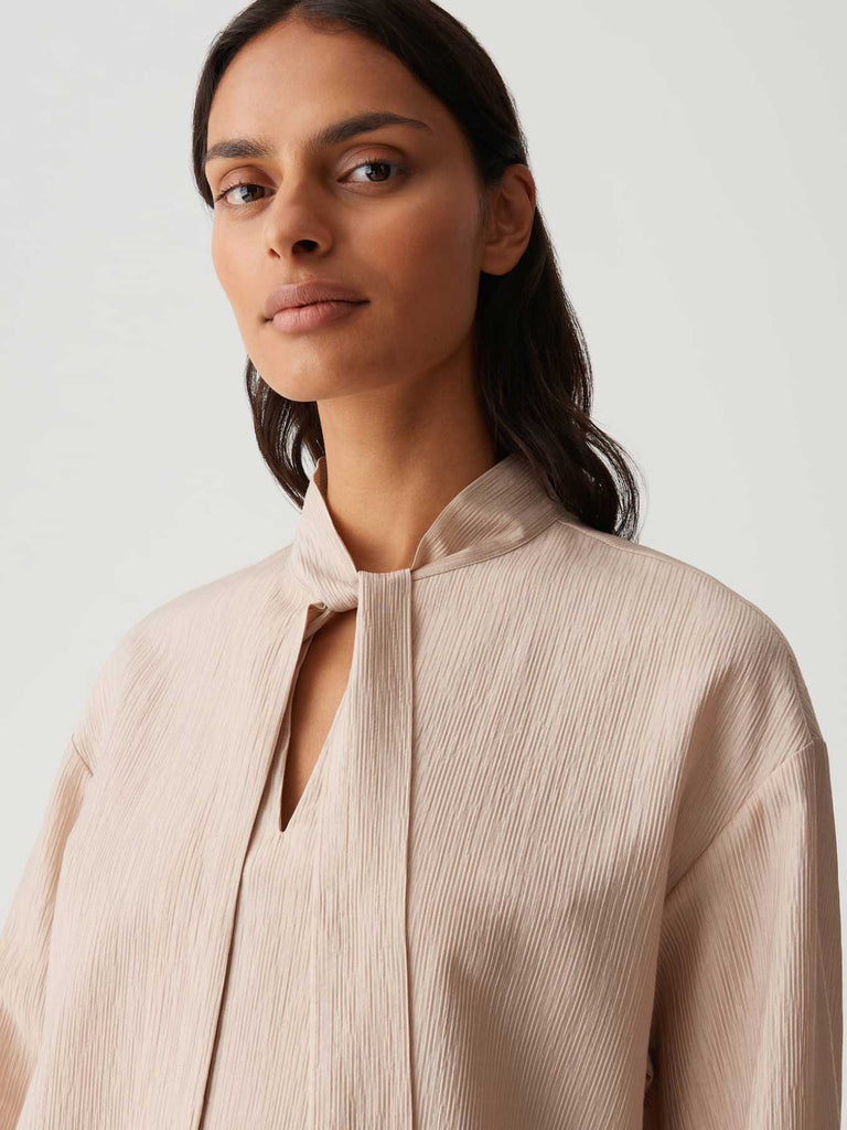 Bluse Fomantica macadamia, Ansicht vorne