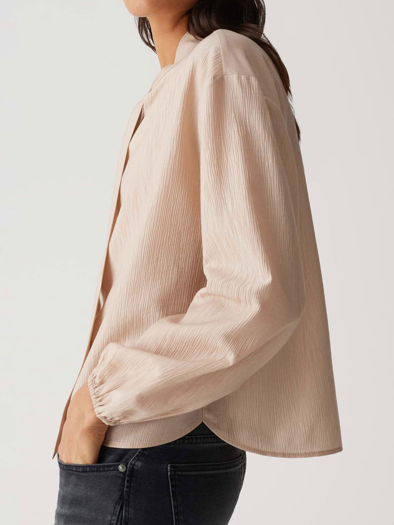 Bluse Fomantica macadamia, Ansicht seitlich