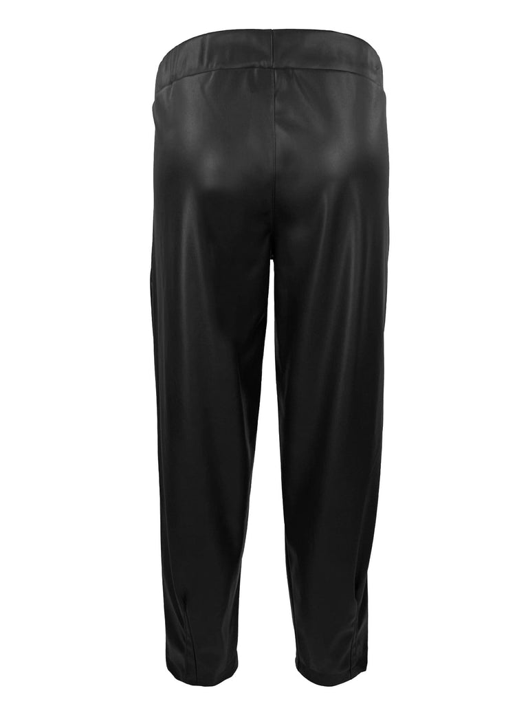 Hose Vegan schwarz, Ansicht hinten