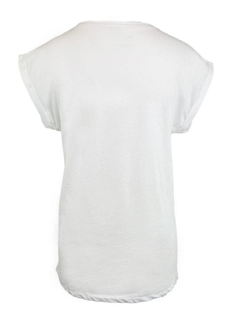 T-Shirt GOOD DAY white, Ansicht hinten
