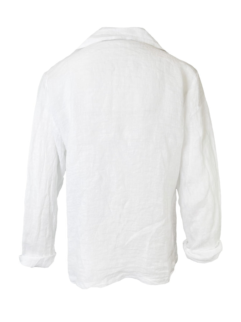 Leinen Blazer weiß
Ansicht hinten