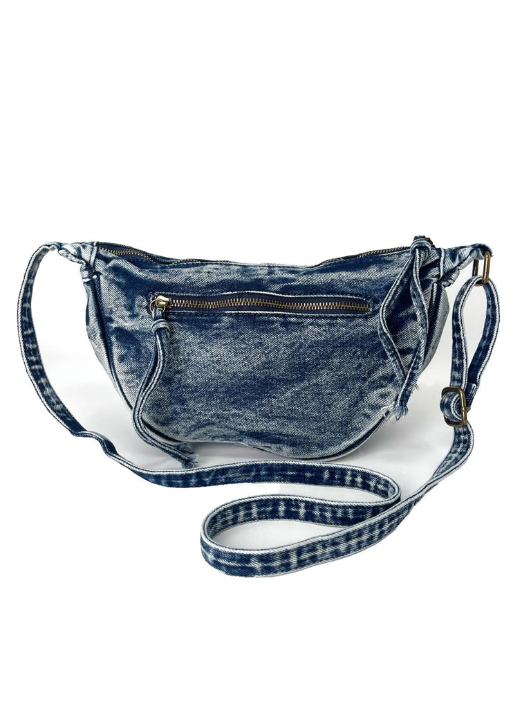 Jeans Crossbody Tasche blau
Ansicht vorn