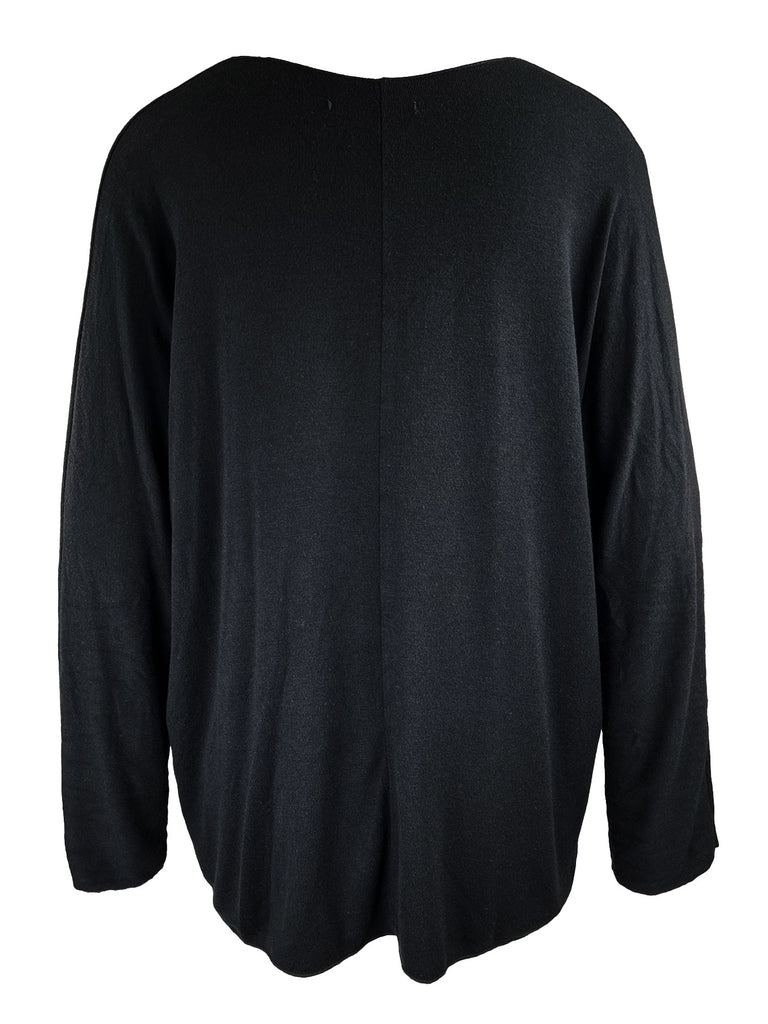 Pullover Jenna schwarz Ansicht hinten