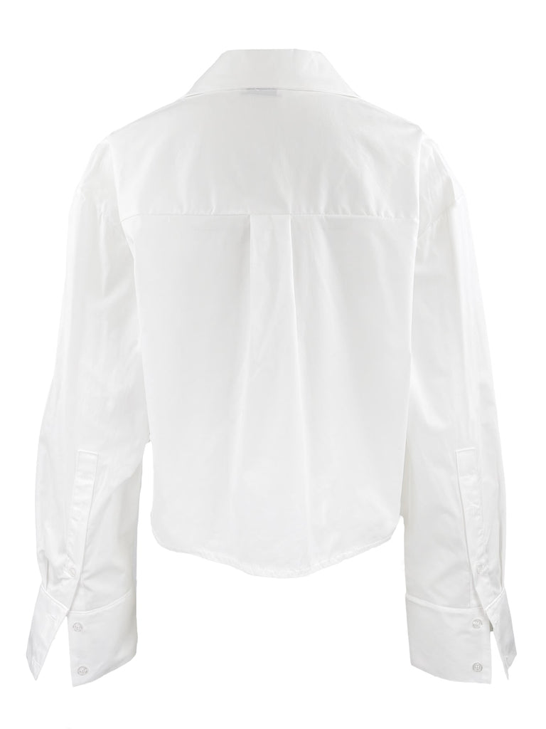 Bluse Lilian weiß Ansicht hinten