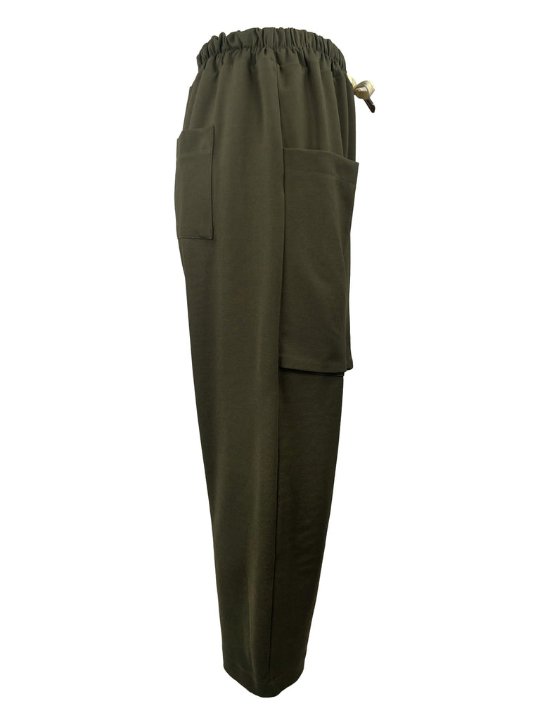 Hose Darcy oliv, Ansicht Seite