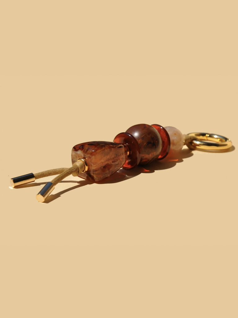 Bag Charm Palermo light gold, Ansicht gesamt liegend