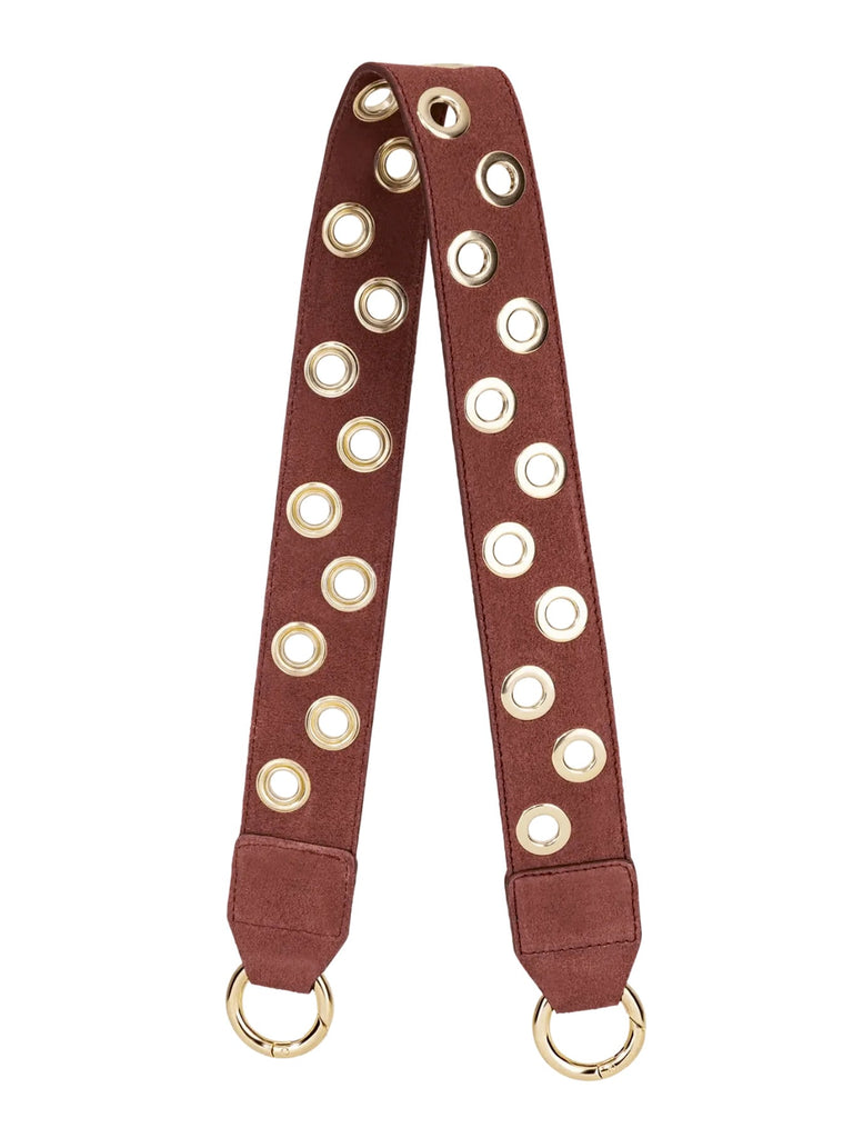 Bag Strap Berlin burgundy light gold, Ansicht gesamt
