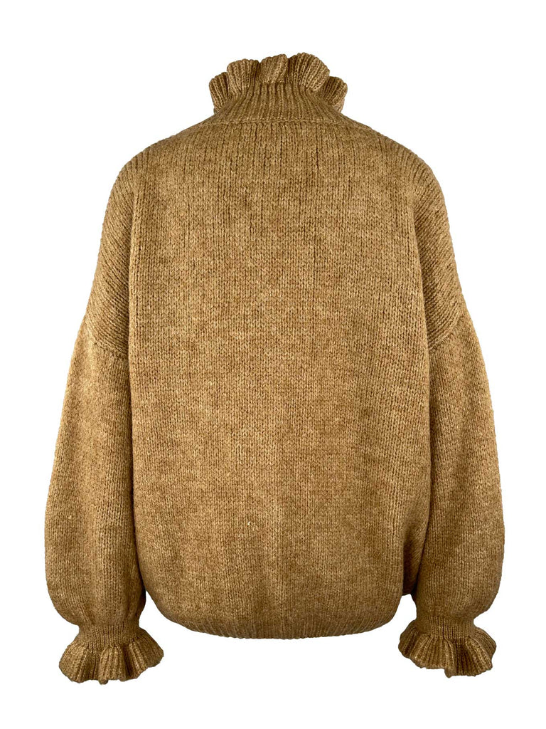 Strickjacke Goldknopf cookie, Ansicht hinten