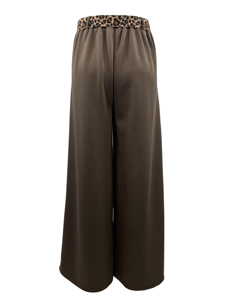 Hose Palazzo taupe, Ansicht hinten