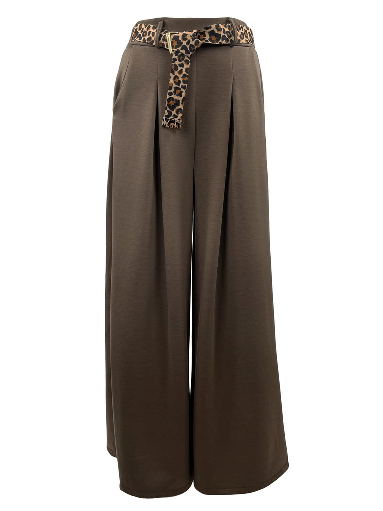 Hose Palazzo taupe, Ansicht vorn