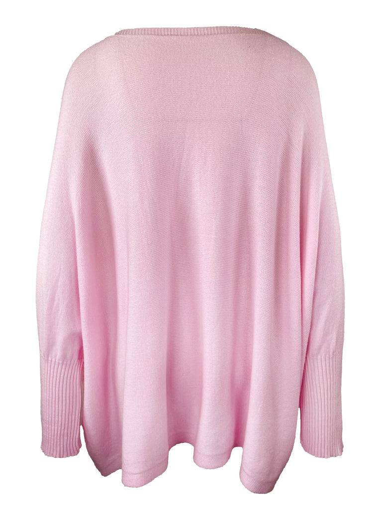 Pullover Ela rosa, Ansicht hinten