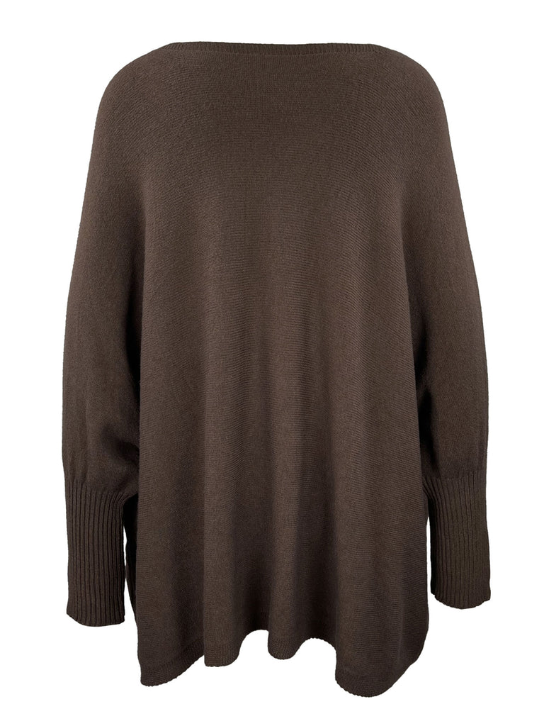 Pullover Ela braun, Ansicht hinten