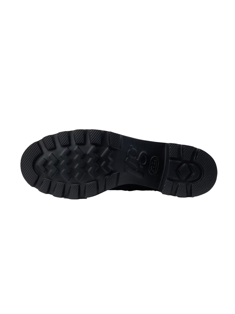 Stiefelette Soft Suede black, Ansicht unten