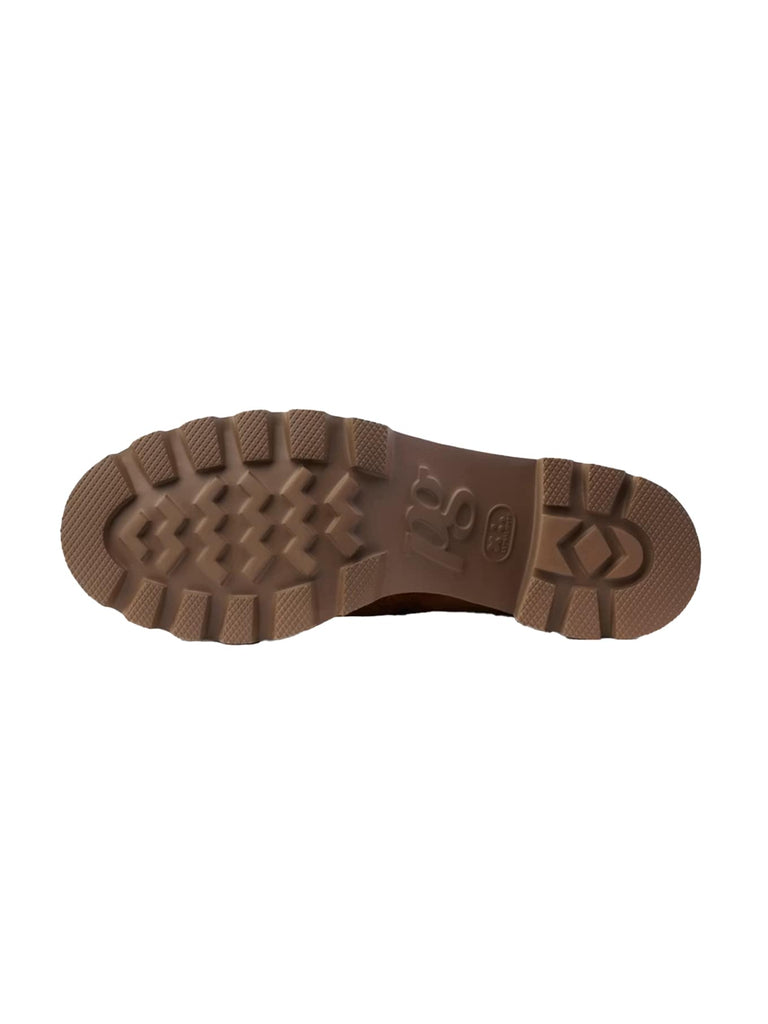 Stiefelette Soft Suede Toffee, Ansicht unten