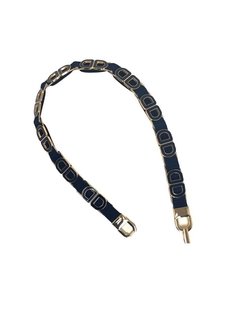 Gürtel D blau, Ansicht oben