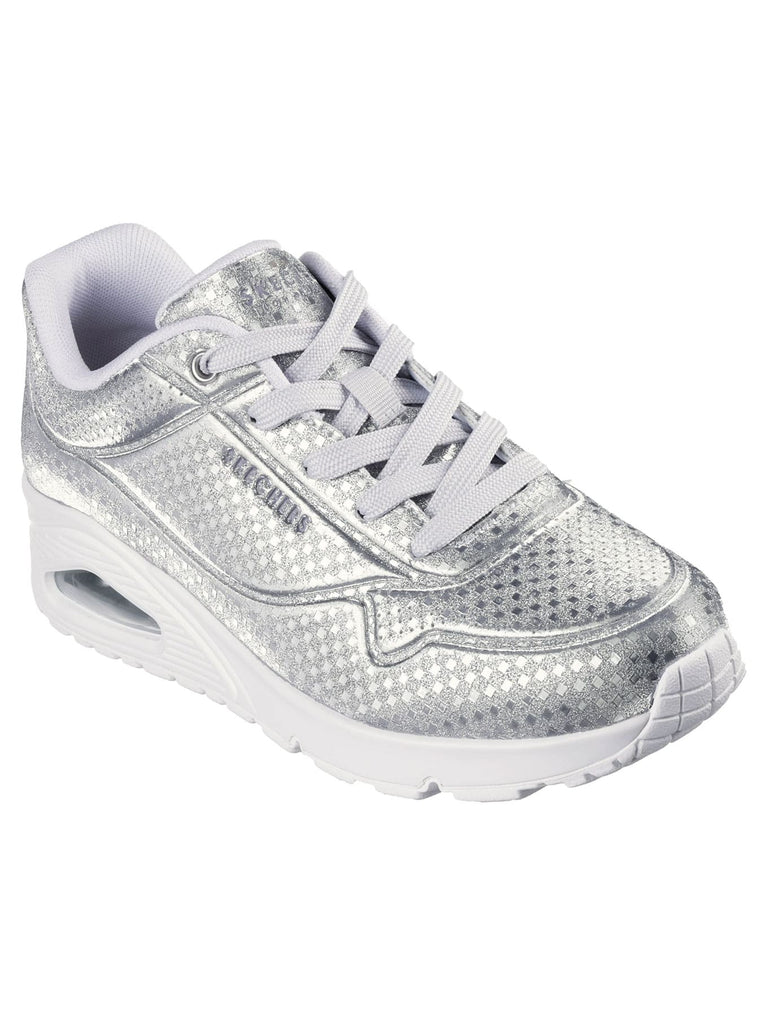 Sneaker Disco Nite silber, Ansicht vorn seitlich 