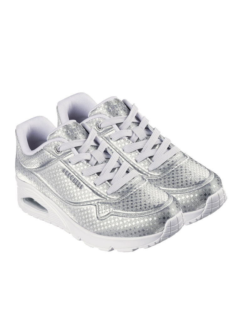 Sneaker Disco Nite silber, Ansicht Paar seitlich