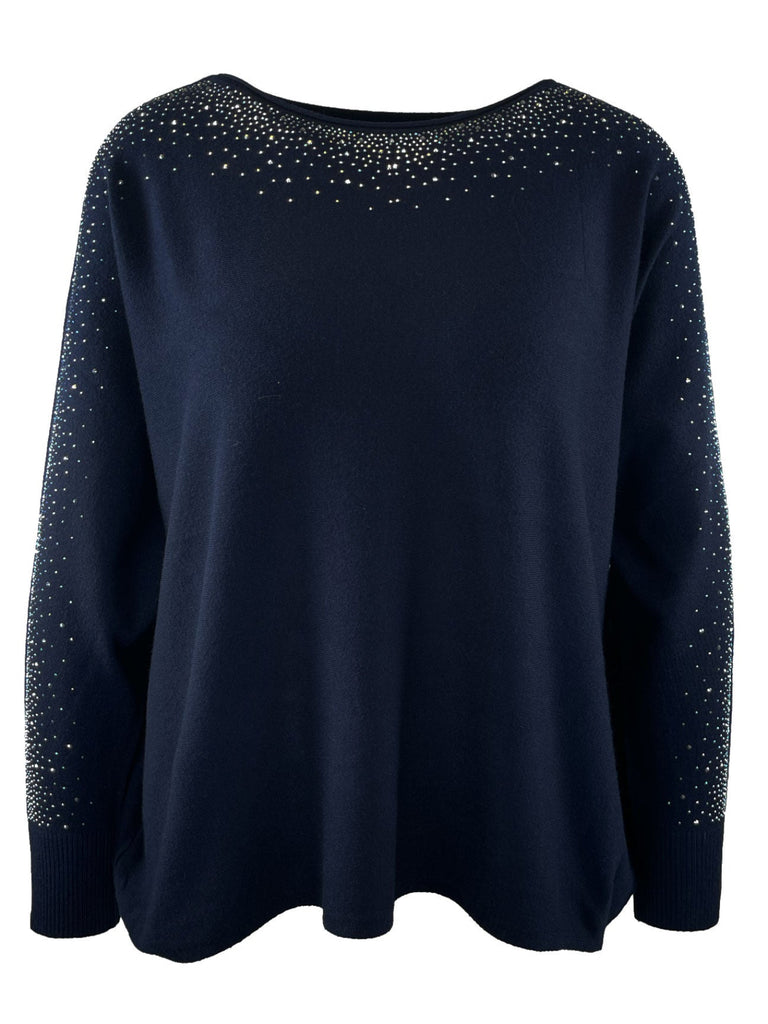 Pullover Glam marine, Ansicht vorne