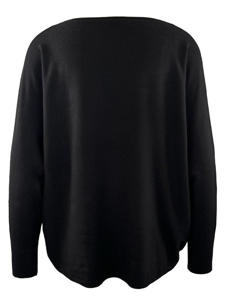 Pullover Glam schwarz, Ansicht hinten