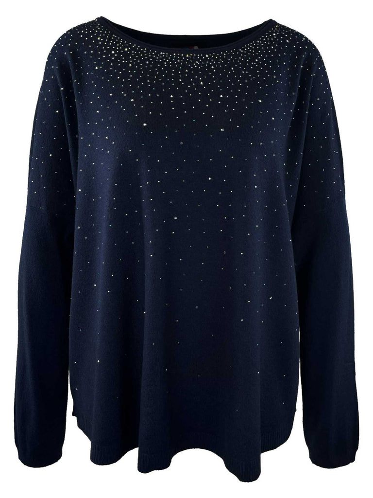 Pullover Cosmic marine, Ansicht vorne