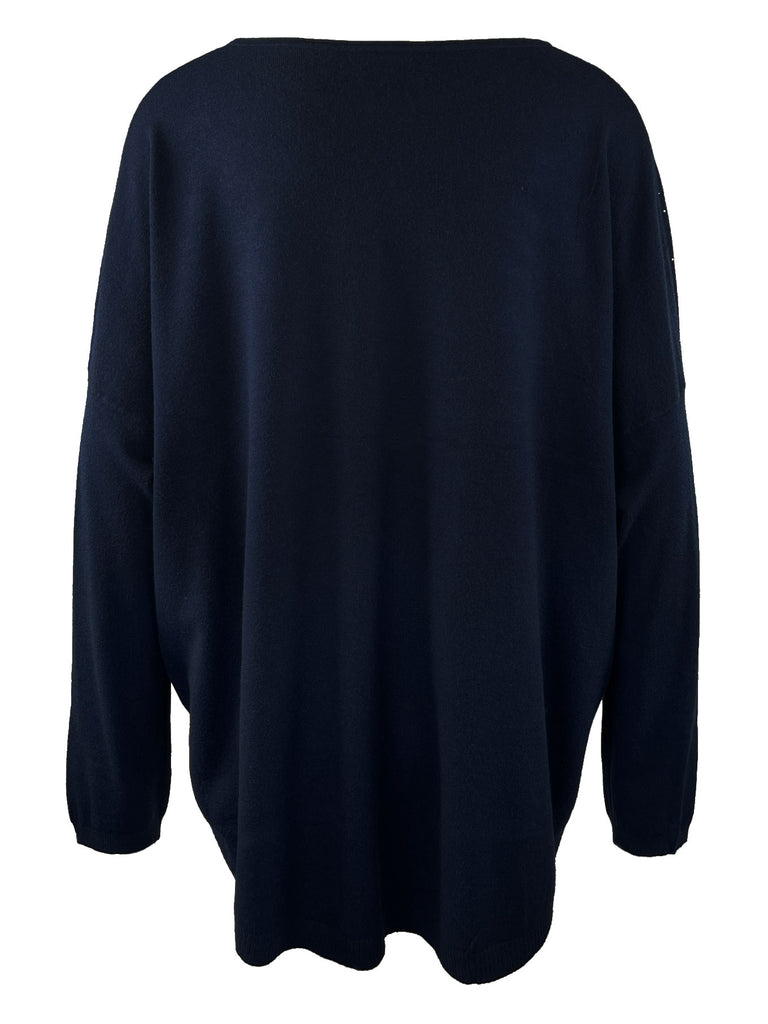 Pullover Cosmic marine, Ansicht hinten