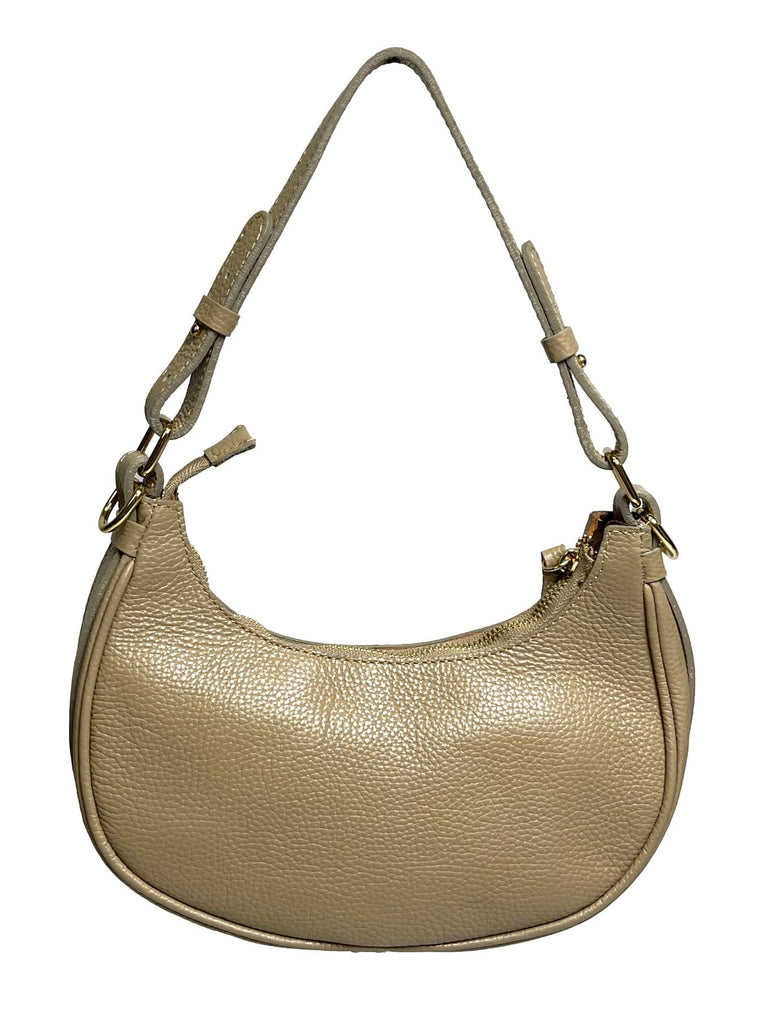 Tasche Banane beige, Ansicht hinten
