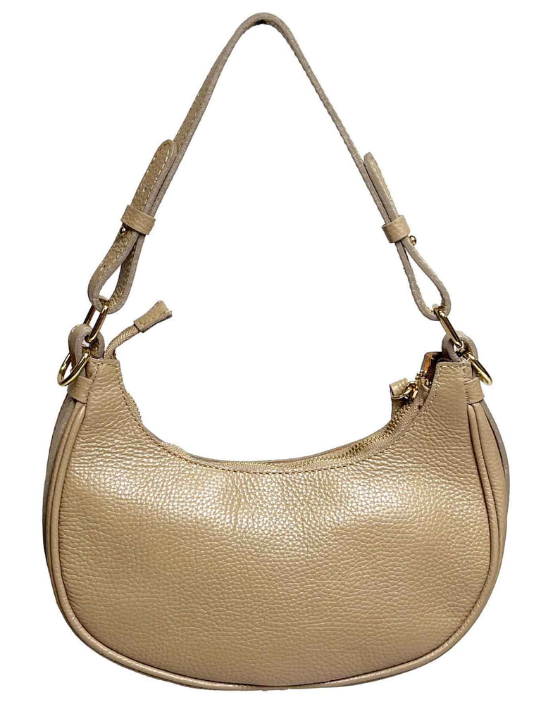 Tasche Banane beige, Ansicht hinten