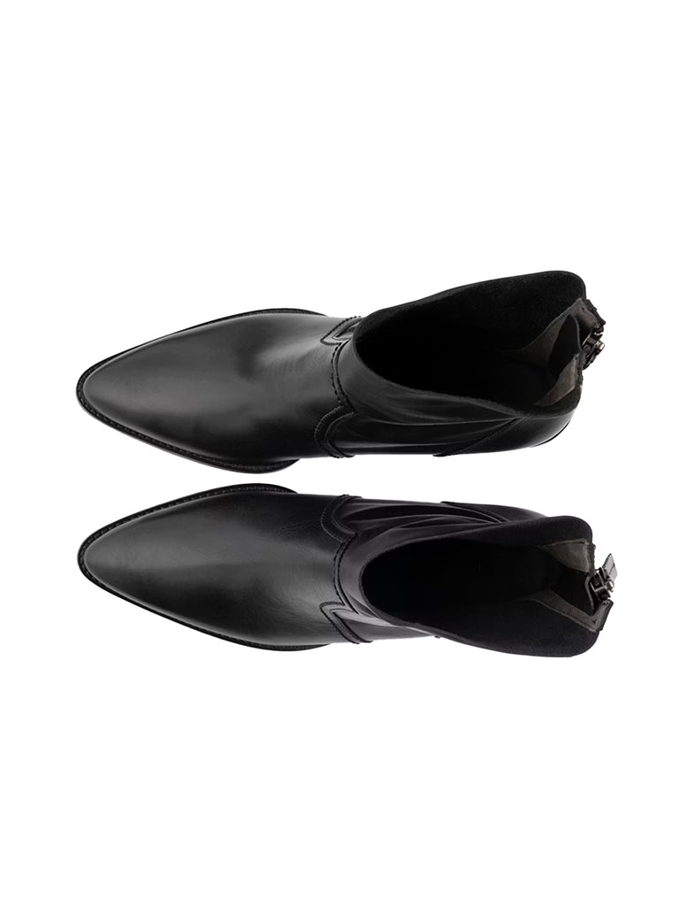Stiefelette classic calf schwarz, Ansicht oben