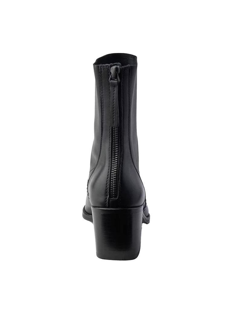 Stiefelette classic calf schwarz, Ansicht hinten