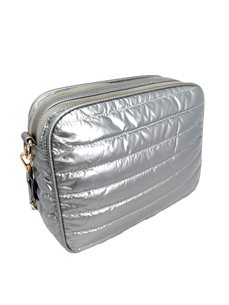 Stepp Tasche silber, Ansicht hinten