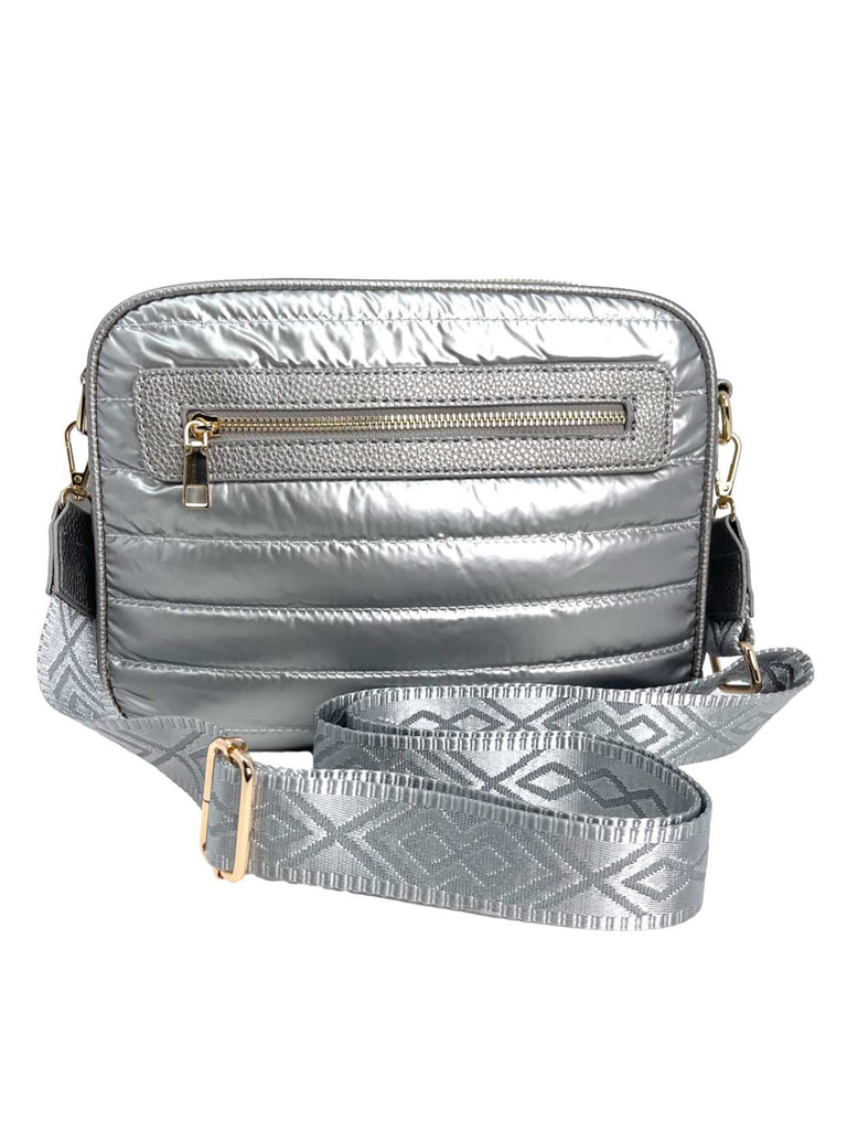 Stepp Tasche silber, Ansicht vorne