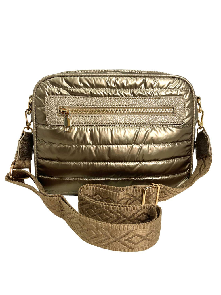 Stepp Tasche taupe, Ansicht vorne