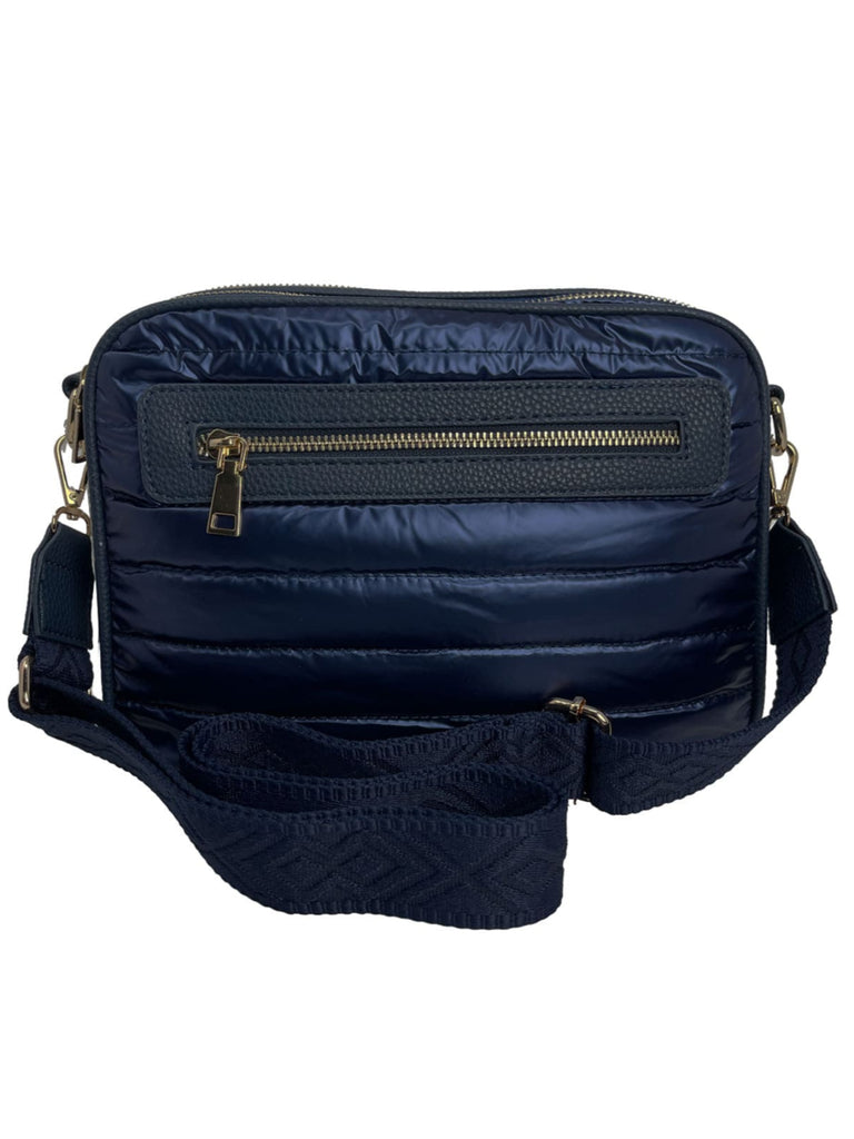 Stepp Tasche blau, Ansicht vorne