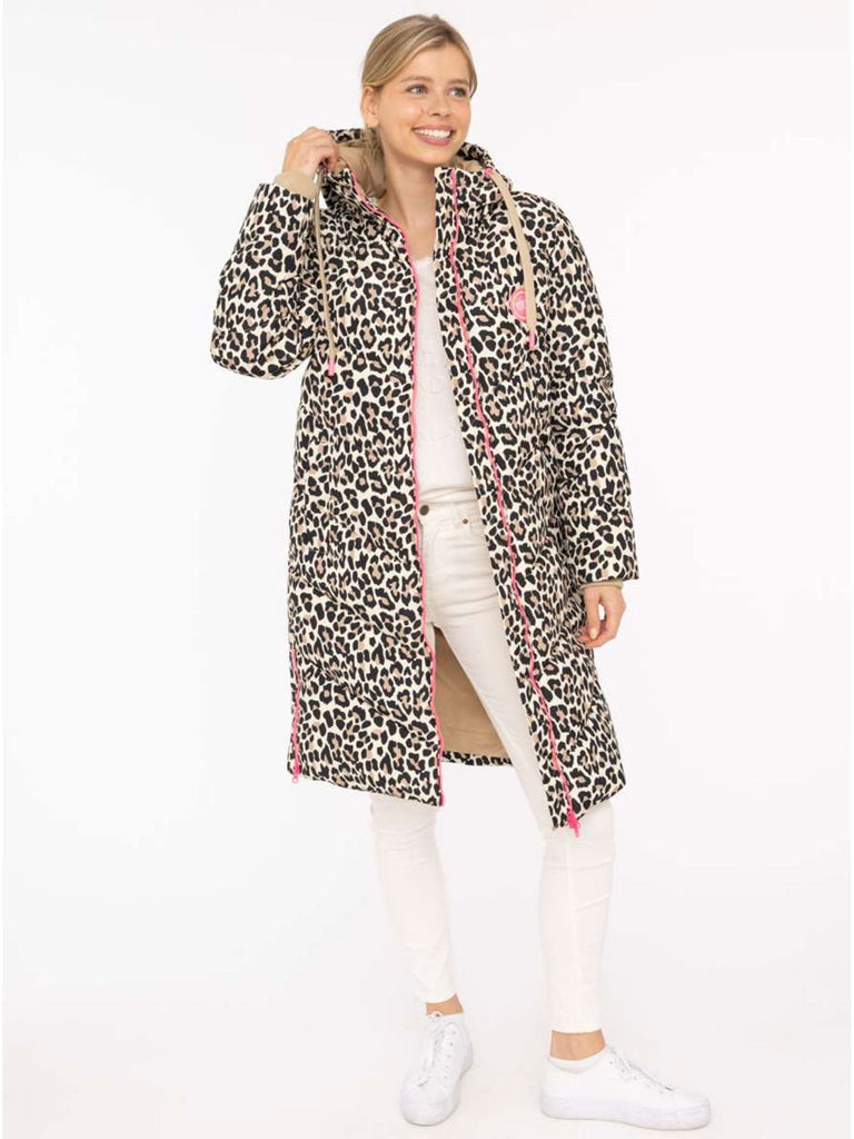 Steppjacke Allover leo, Ansicht vorn