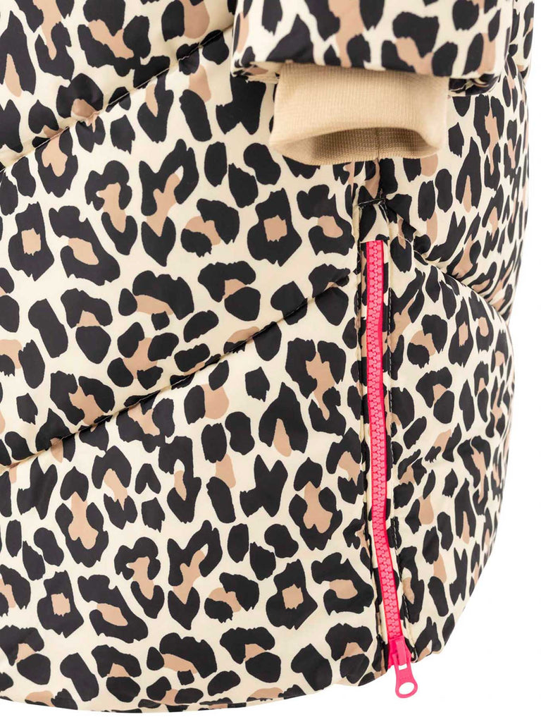 Steppjacke Allover leo, Ansicht Detail