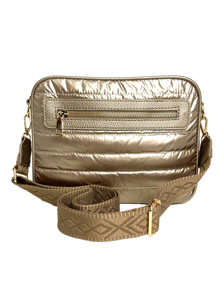 Stepp Tasche beige, Ansicht vorn