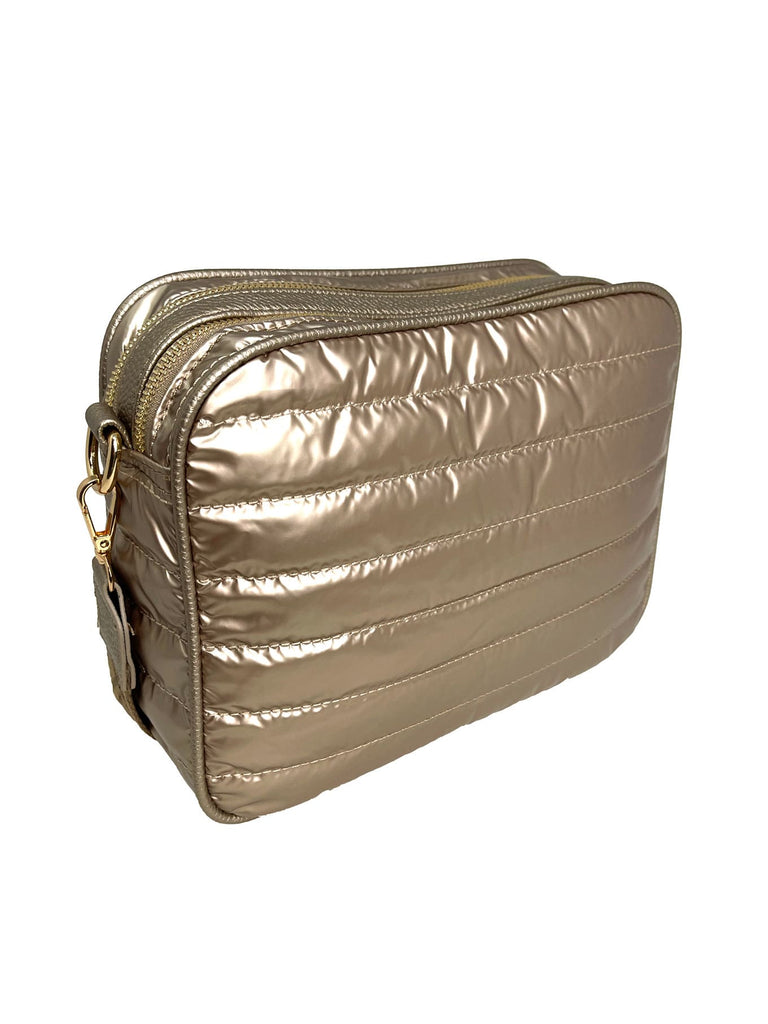 Stepp Tasche beige, Ansicht hinten